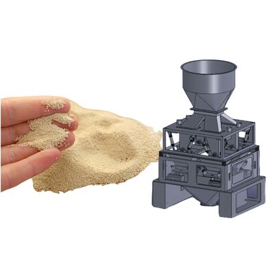 500g Weighing Packaging Machine Dry Yeast Vacuum Packing Filling