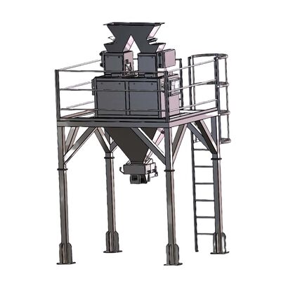 Industrial Washable Linear Weighing Machine Multi Head For Fertilizer Packing 13-15bpm