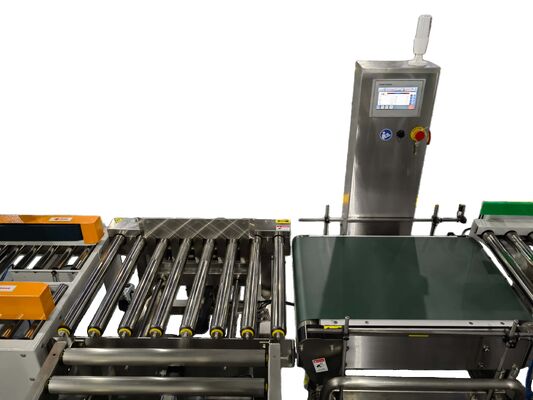 Dynamic Inline High Speed Checkweigher Case Metal Detector 25kg