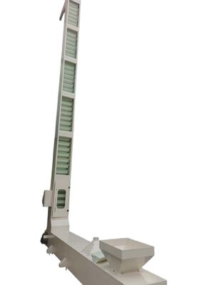 Customized Z Bucket Elevator Conveyor System 11m For Corn Seeds Conveying