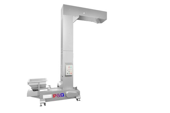 1.8L Z Shaped Bucket Elevator Conveyor For Pet Food Conveying